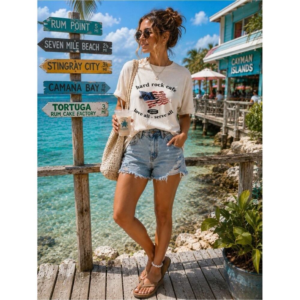 Vintage Hard Rock Cafe Cayman Islands — discontinued/closed location